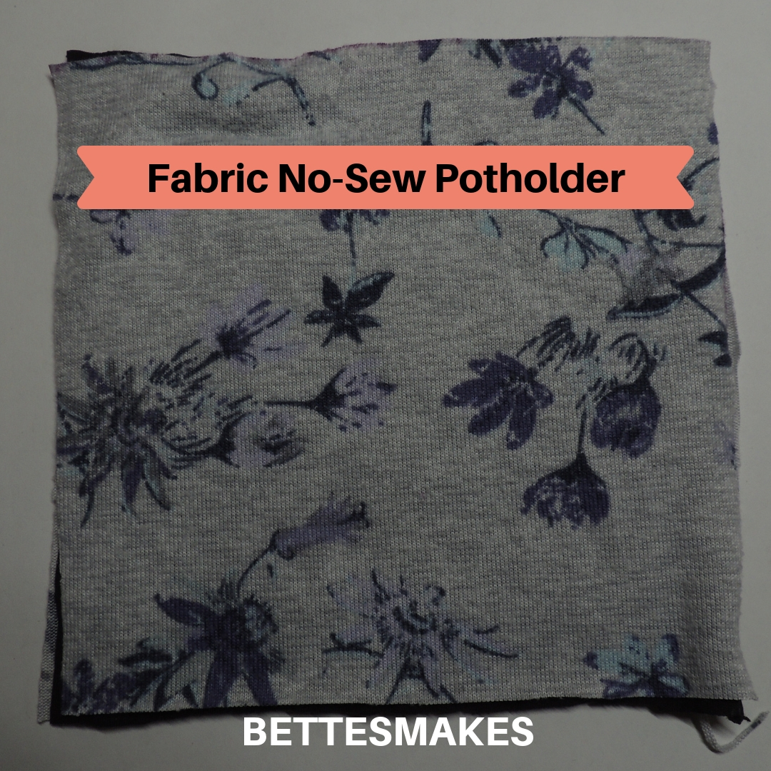 How To Make No Sew Potholders Bettes Makes