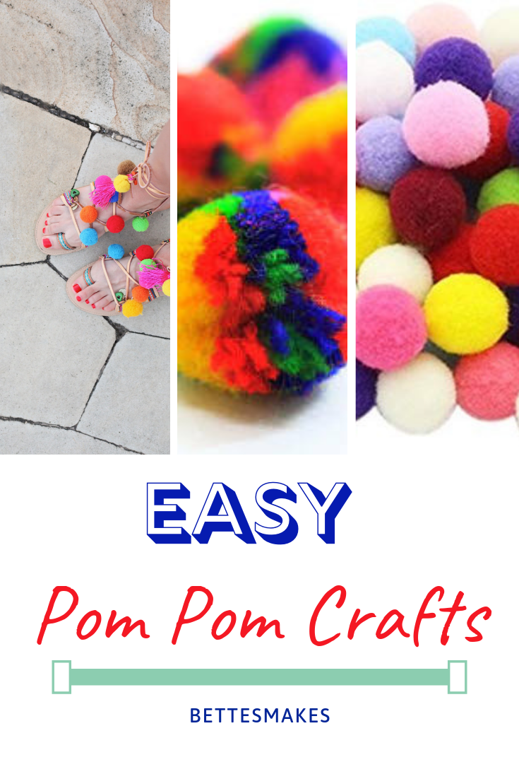 kids easy crafts with pompom