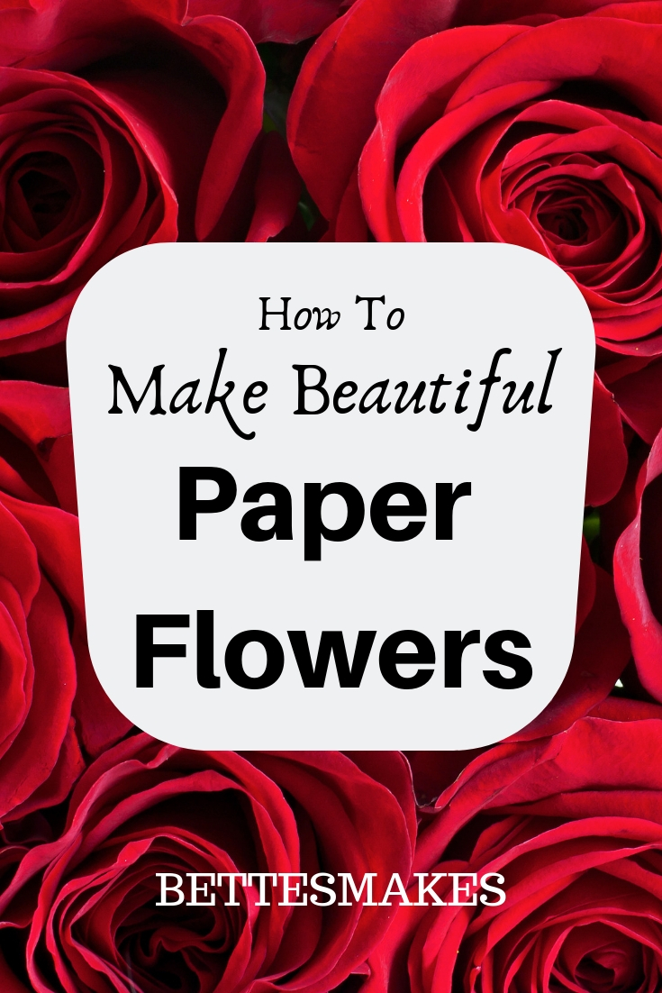 Free Cricut Paper Flower Templates Bettes Makes