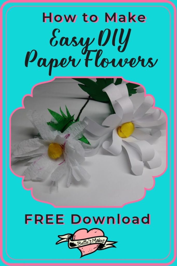 DIY Paper Flowers | Bettes Makes