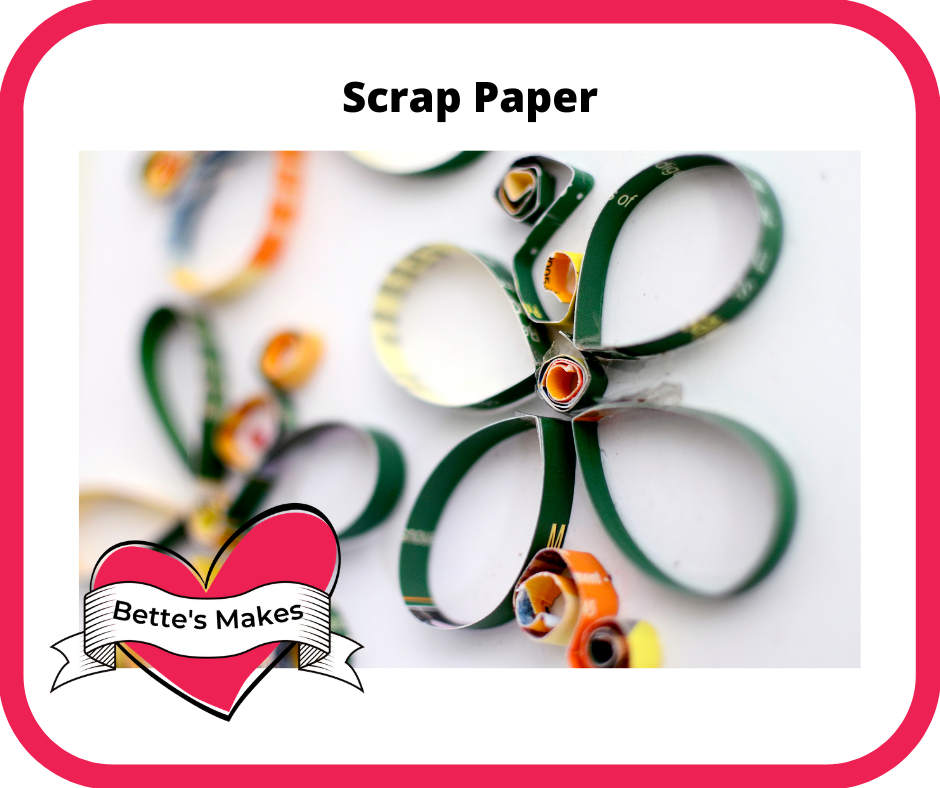 Organizing and Using Up Scrap Paper